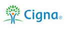 Green and Blue Cigna Logo